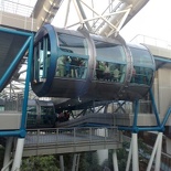 View of the capsules from the 2nd floor