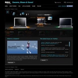 Dell swarm 2009 site main page