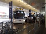 The  bus terminal