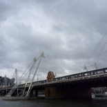 The Hungerford & Golden jubilee bridges