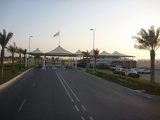 Entrance to the circuit