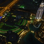 Dubai Mall all lit for the night