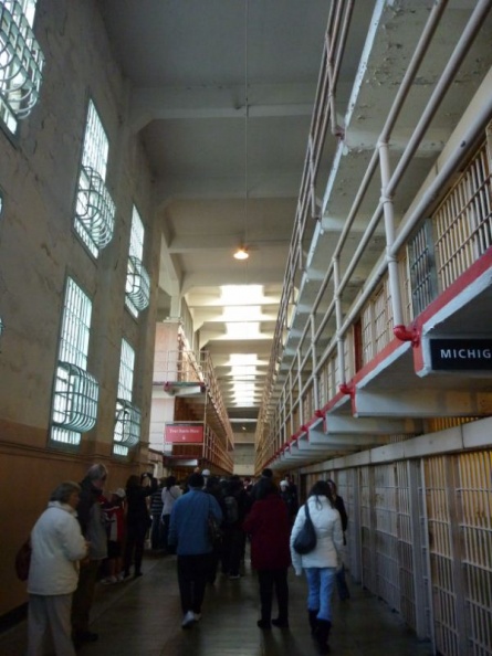inside the prison compound