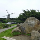 the west end entrance of the golden gate park