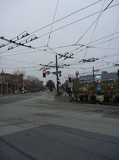 look at that mass of overhead wires!