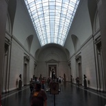 the sculpture galleries serves as a major hallway