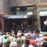 with the blues brothers street show!
