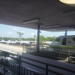 including shuttle buses which supplements the monorails for direct trips