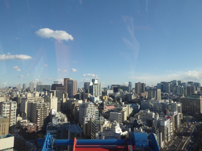 View from the top of the Big-O ferris wheel