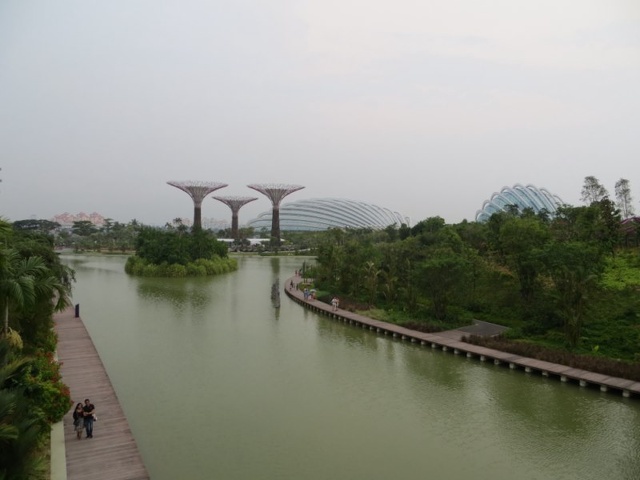 Gardens by the Bay lakes