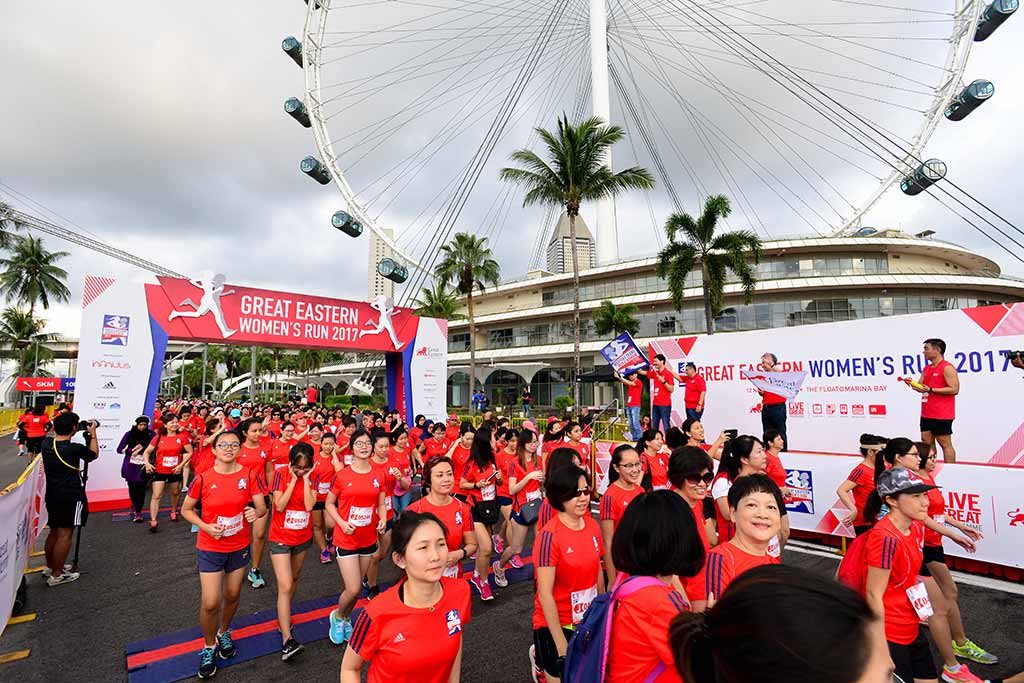 Great Eastern run Singapore flyer