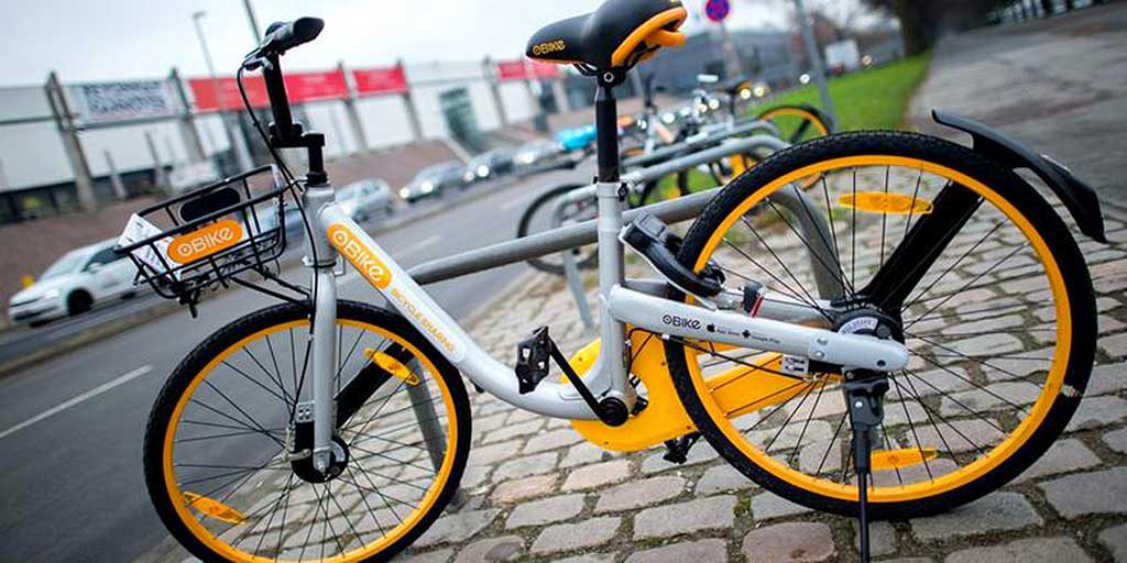 OBike on the streets