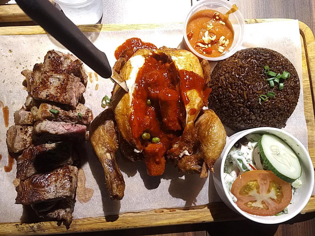 The 18 Chefs heart attack platter, it was disappointingly underwhelming