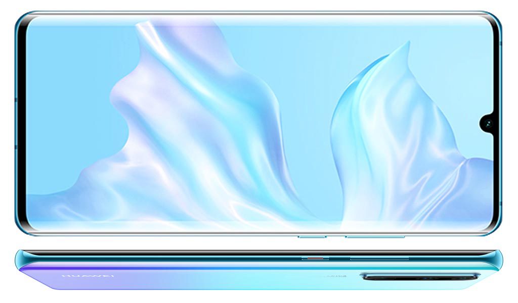 The Huawei P30 Pro with its phablet-sized 6.47
