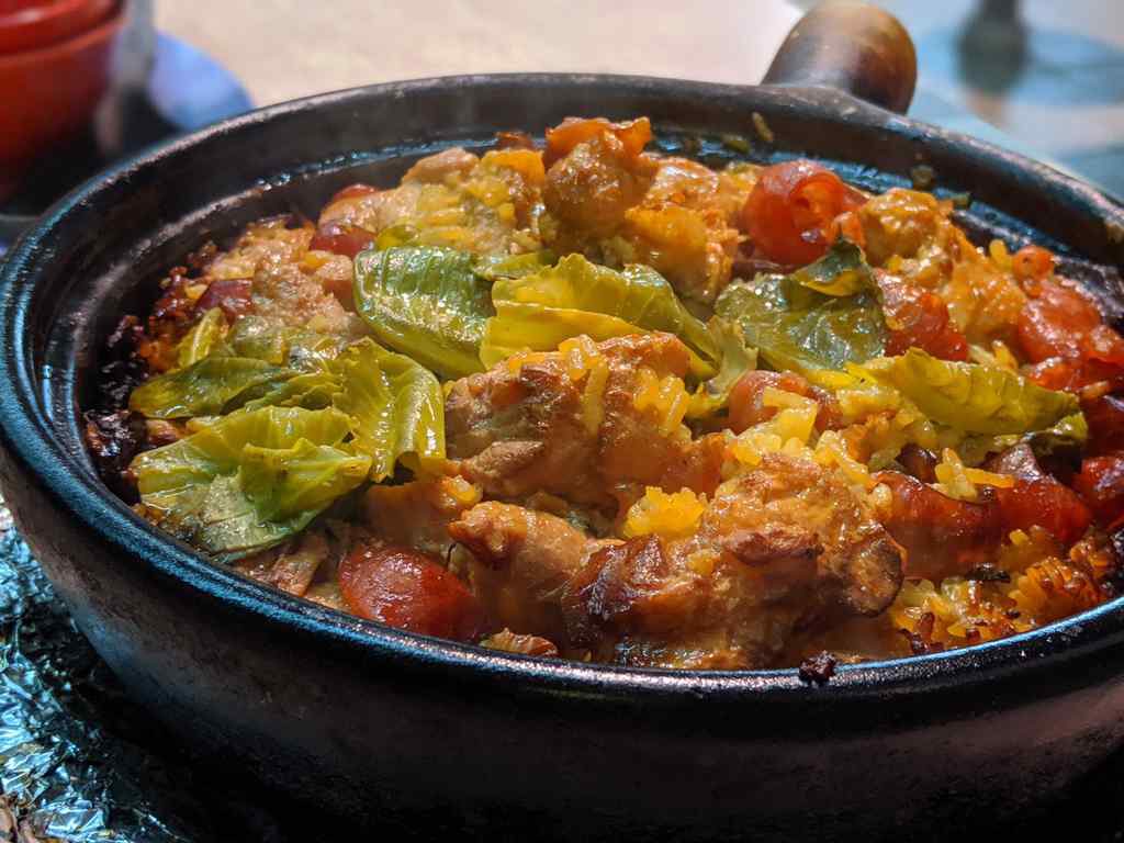 The claypot rice may be tad bit too wet to liking for some people. Though I kind of like it as the damp rice does lock in flavors better