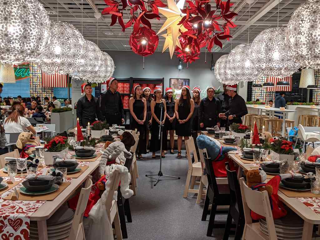 Ikea Julbord Christmas Buffet Christmas carols