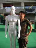 Zhuang &amp; his friend.