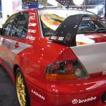 here we have a lancer evo