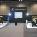 the rest of the benz display