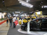 view of the honda booth