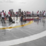 Swissotel's helipad