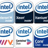 New Intel logos