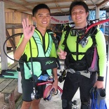 Our dive group members KZ
