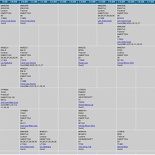 Sem 4 Timetable