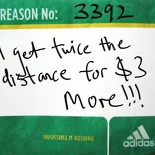 Adizero Tag - 42km is more value for money!