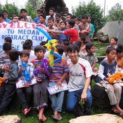 Rotaract 06 Medan Community Service Trip