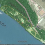 Labrador Park Map 1.01km Route