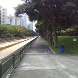 View from the other end of the 2km route from sunset way