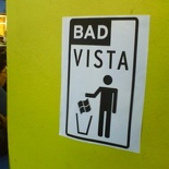 Food Court 6 Poster - Vista Bad!