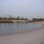 and a siloso beach in the morning