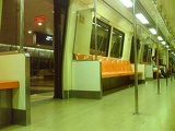 A boring trip on the MRT