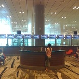 theres a total of 580 plasma screens used throughout the terminal