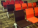 more orange seats!