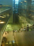 the MRT station/linkway also now serves as an underpass 