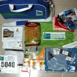 Standard Chartered Marathon SCM 2007 Racepack items closeup