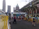 The finish line (at 1.30pm)