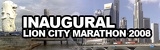 Inaugural lion city marathon 2008 blog post banner