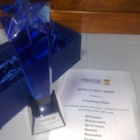 Shaun's 2008 SP Model Student Award