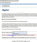 Paypal phishing spam emails