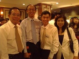 Photo with Tan Hang Cheong SP Principal and Soh Kong Pheng CEO DSTA