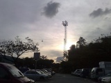 The carpark from harbourfront MRT to the Marang Trail