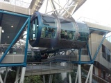 View of the capsules from the 2nd floor