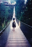 I am a little cool girl on the bridge!