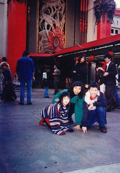 Here we are at the Grauman's Chinese Theatre