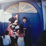 Shaun is so popular even Minnie wants his signature! oh wait...