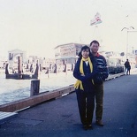 Down the wharf at fisherman's wharf